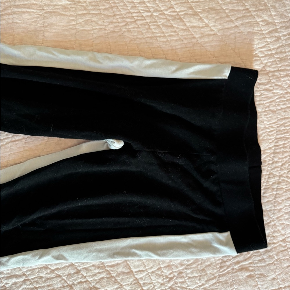 TOPSHOP Black and White Leggings